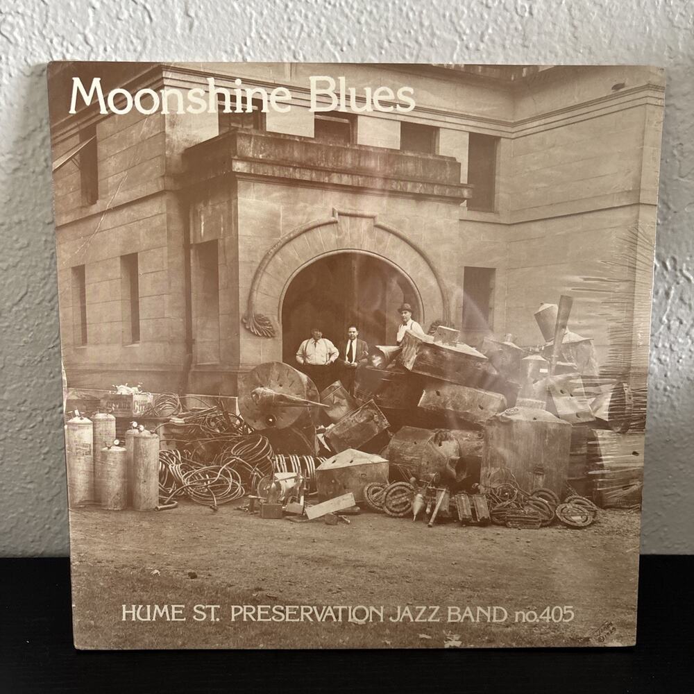 Sealed Moonshine Blues Hume St. Preservation Jazz Band 1987 Traditional Jazz